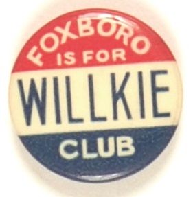 Foxboro Club for Willkie