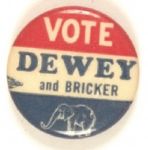 Vote Dewey and Bricker