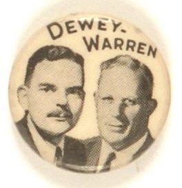 Dewey-Warren Celluloid Jugate