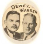 Dewey-Warren Celluloid Jugate