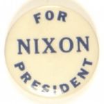 Nixon for President 1960 Celluloid