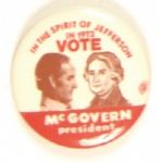 McGovern and Thomas Jefferson