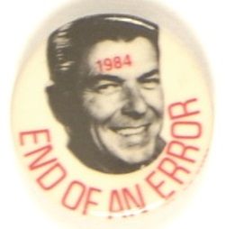 Reagan End of an Error