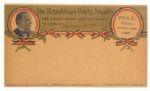 McKinley Republican Postcard