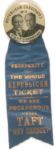 Taft-Sherman Scarce Pin and Ribbon