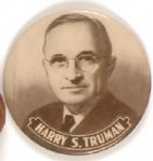 Harry Truman 2 1/4 Inch Celluloid