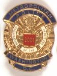 GW Bush 2001 Inaugural Police Badge