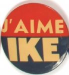 J'Aime Ike Red Top