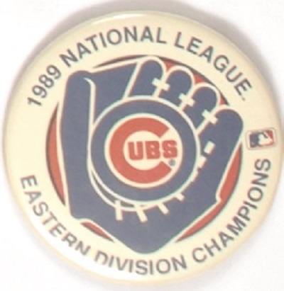 Cubs 1989 Division Champions