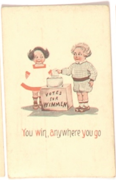 Suffrage "Votes for Wimmin"