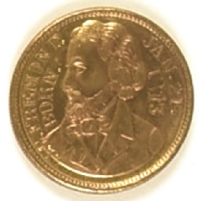 Fremont Brass 1856 Token