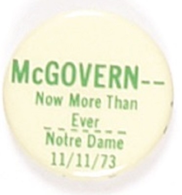 McGovern Notre Dame