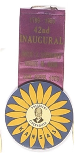 Eisenhower Rare Kansas Sunflower, Ribbon