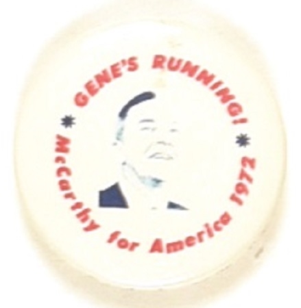 Eugene McCarthy Genes Running