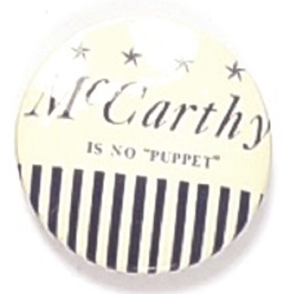 McCarthy is No Puppet
