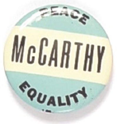 McCarthy Peace and Equality