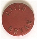 Davis and Bryan Embossed Pinback