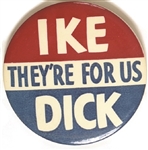 Ike, Dick They’re for Us