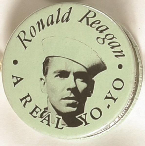 Real Yo Yo Lot Detail - Ronald Reagan a Real Yo-Yo