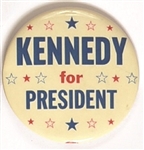 Kennedy for President Red, White and Blue Stars