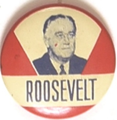 Roosevelt Red, White and Blue Litho
