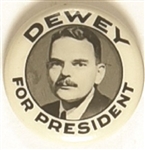 Dewey for President Extra Sharp Photo Celluloid