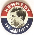 Kennedy for President Dark Blue Litho