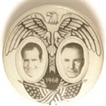 Nixon, Agnew Sample Pin