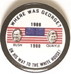 Bush, Quayle on Way to White House