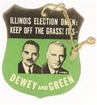 Illinois Dewey and Green Keep off the Grass 