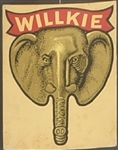 Willkie Elephant Decal