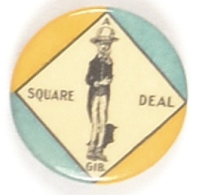 Square Deal Theodore Roosevelt Related Pin