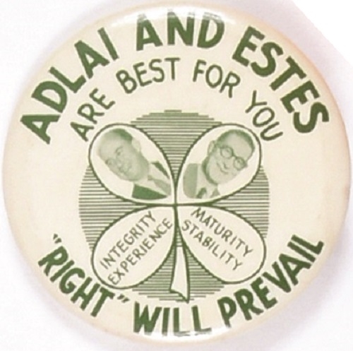 Adlai and Estes are Best for You Four-Leaf Clover