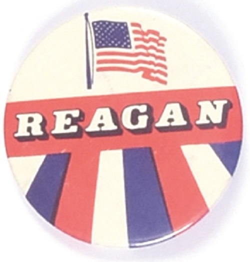 Reagan Flag With Stars and Stripes