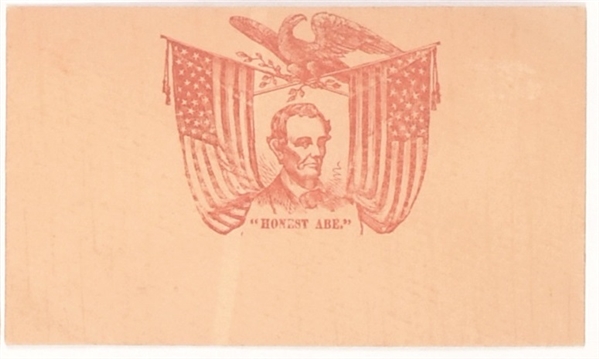 Abraham Lincoln Flags and Eagle Cover