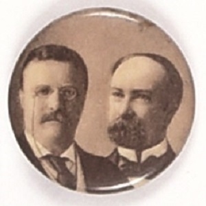 Roosevelt, Fairbanks Black and White Jugate