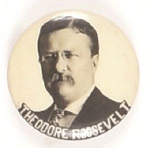 Theodore Roosevelt Later Photo Celluloid