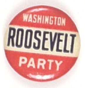 Roosevelt Washington Party 1912 Celluloid