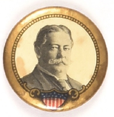 Taft Shield with Gold Border