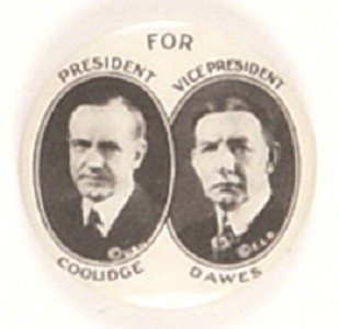 Coolidge, Dawes 1924 Jugate