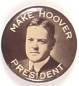 Hoover for President Early Photo