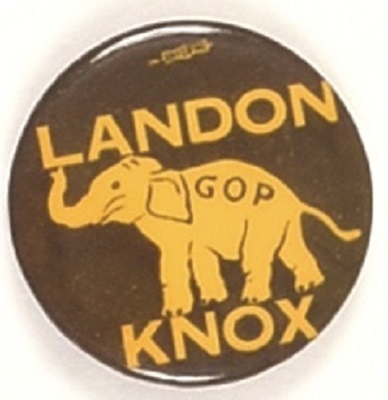 Landon, Knox Elephant Celluloid