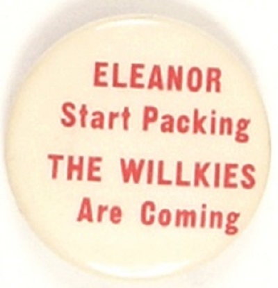 Eleanor Start Packing the Willkies Are Coming