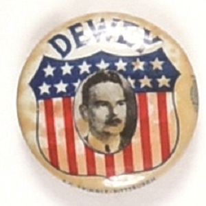 Dewey Exceptionally Rare Shield Pin