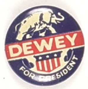 Dewey Shield and Elephant