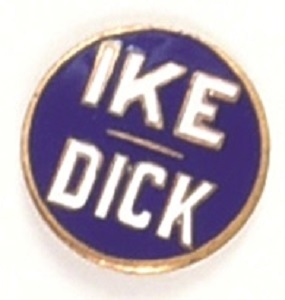 Ike, Dick Enamel Clutchback