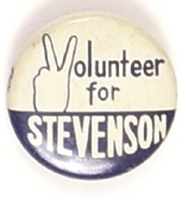 Volunteer for Stevenson