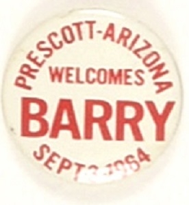 Prescott, Arizona, Welcomes Barry Goldwater