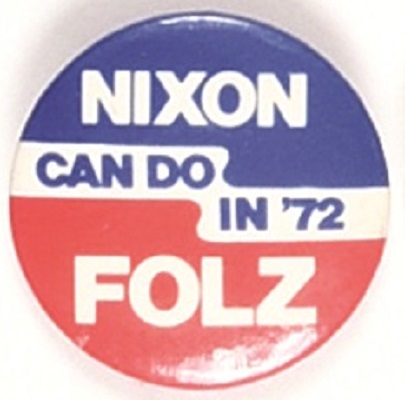 Nixon, Folz Can Do It in 1972