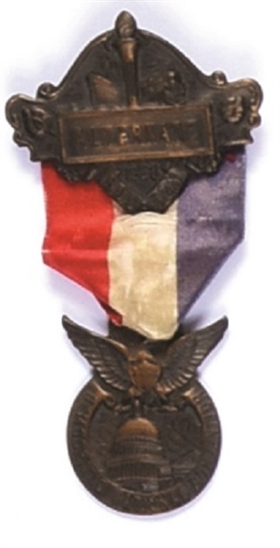 Al Smith 1928 Convention Alternate Badge